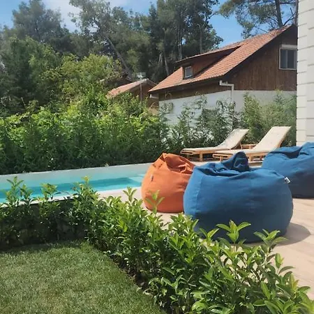 Pinetrees House With Swimming Pool Голем